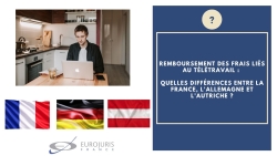 Remboursement frais télétravail France, Allemagne, Autriche